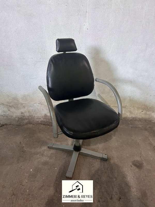 Sillón Cómodo Negro Ideal Estética o Oficina