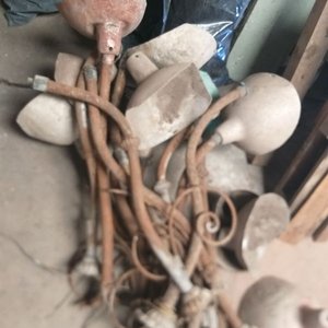 Lote de Faroles de Calle Antiguos para Reciclar - imagen 2