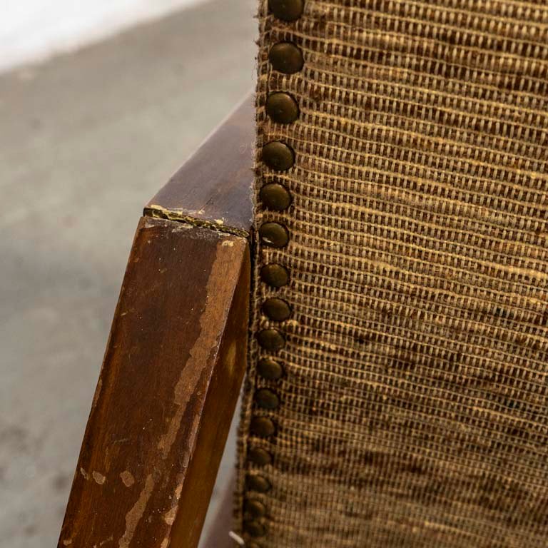 Sillón americano rústico con detalles en el lustre - imagen 3