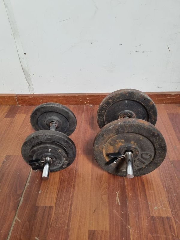 Equipo de Entrenamiento con Dumbbells y Barra - imagen 6