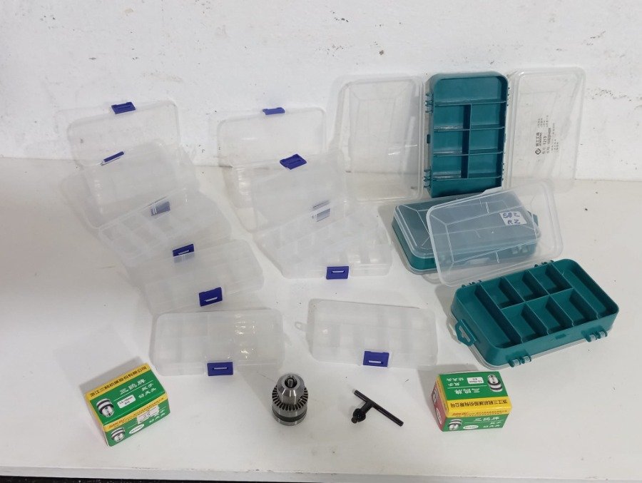 Cajas de plástico organizadoras y doble tapa - imagen 5