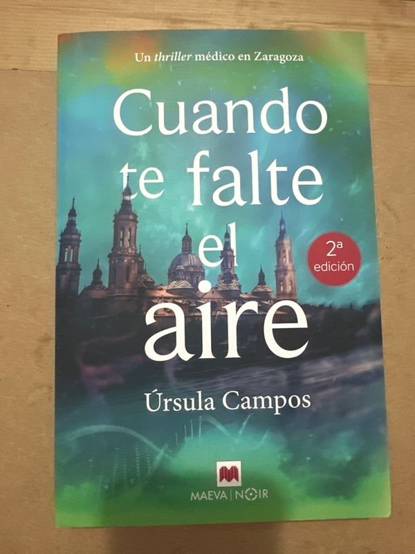 Libro "Cuando te falte el aire" de Úrsula Campos