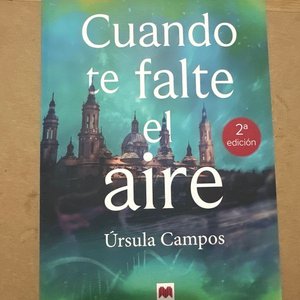 Lote siguiente: Libro "Cuando te falte el aire" de Úrsula Campos