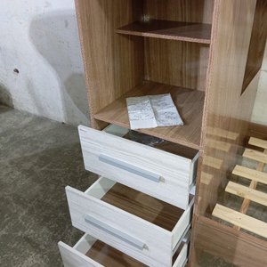 Cama Cucheta Multifunción con Escritorio, Cajones y Estantes - imagen 8