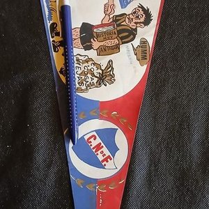 Banderín Histórico Caricatura Fútbol Club Nacional Vilson - imagen 3