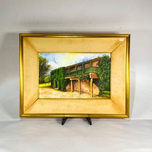 Lote siguiente: Cuadro Acuarela "Fachada Romana" Firmado S. Reano 917 - 47x30 cm