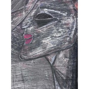 Obra de Arte "Si Fuera Ella" de Satya - Técnica Mixta - imagen 2