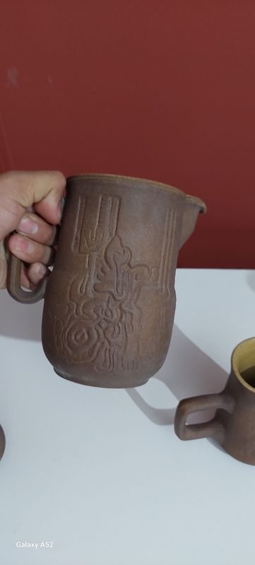 Jarras de barro marrón - imagen 6