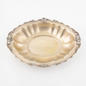 Panera Oval de Plata 800 Antigua - imagen 2