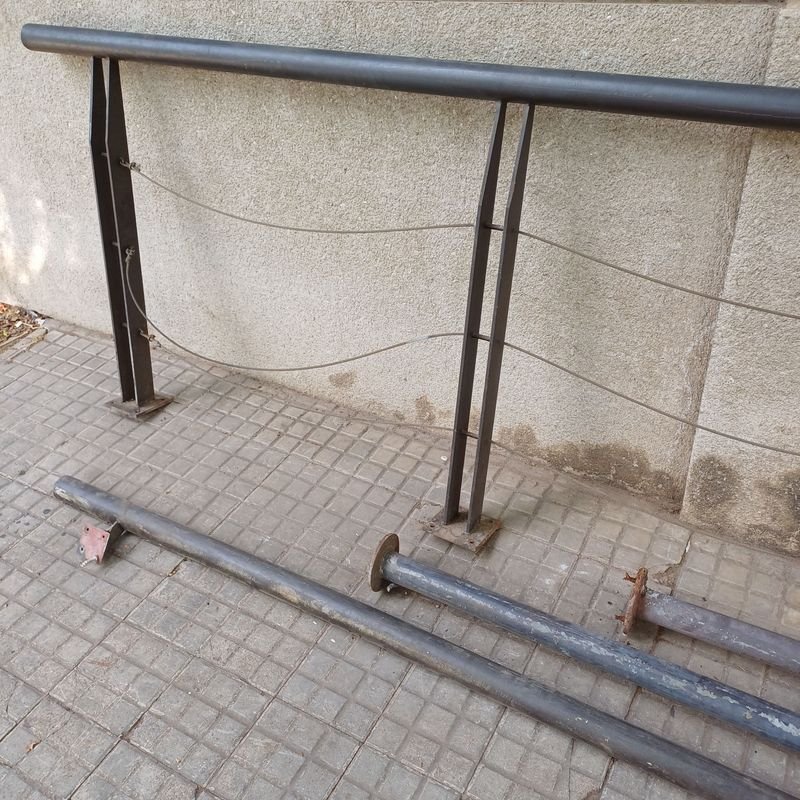Varandas en caño de hierro para decoración y protección - imagen 7