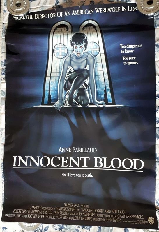 Poster Original Cine "Innocent Blood" (1992) - Anne Parillaud, John Landis