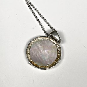Colgante Nacar con Libélulas y Cadena - imagen 4