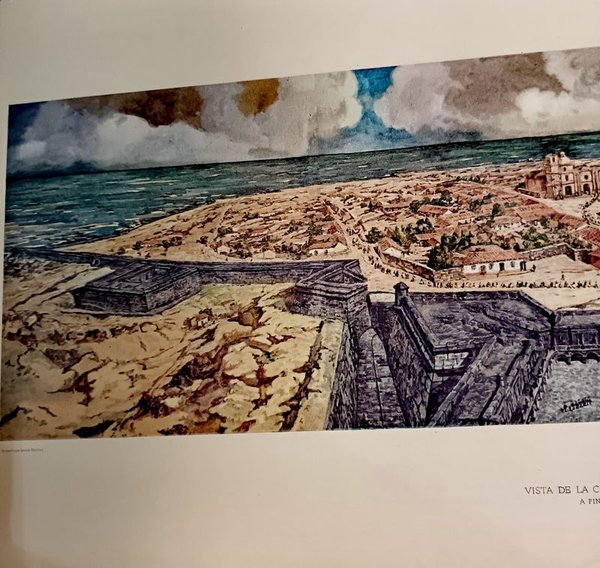 Lámina Exclusiva: Vista de la Ciudad de Montevideo en el Siglo XVIII - imagen 4