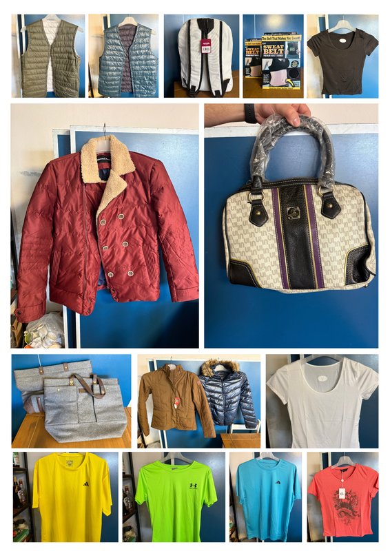 Lote de Ropa y Accesorios de Moda