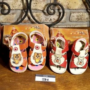 Lote de 7 Sandalias Infantiles: Varios Modelos, Colores y Talles - imagen 2