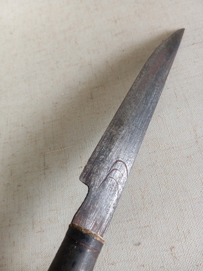 Cuchillos y Chairas de 15 cm con Mano de Madera y Hoja de Metal - imagen 6