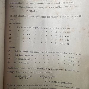 Carpeta Federación Ciclista Uruguaya: Actas, Sellos, Reglamentos y Notas de Clubes (1948+) - imagen 30