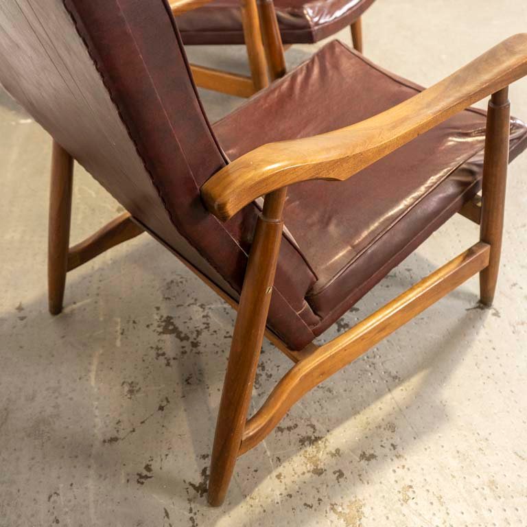 Sillones bajos de estilo danés con tapicería en neopreno - imagen 3