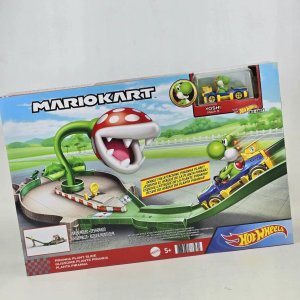 Pista Hot Wheels Mario Kart Yoshi Mach 8 Die-Cast - imagen 3