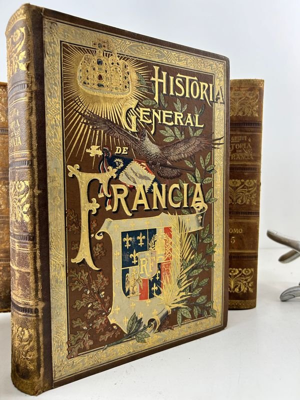 7 Tomos de Historia General de Francia, Edición Ilustrada del Siglo XIX - imagen 5