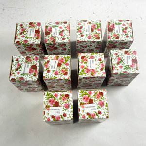 Diez Portacepillos de Cerámica con Diseño Floral - imagen 3