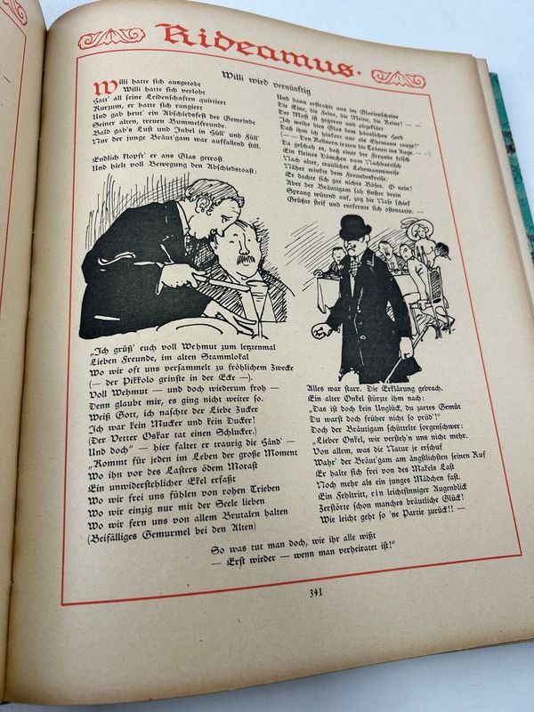 Libro de poesía humorística alemana - imagen 6