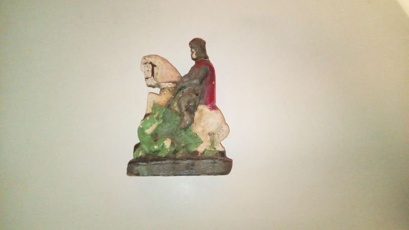 Lote siguiente: Adorno en Yeso caballo grande - Escultura de caballo en yeso