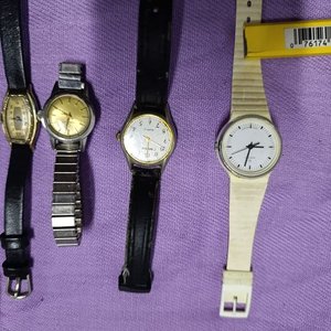 Lote de 5 Relojes de Pulsera para Dama y Colgante - imagen 3