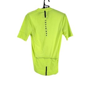 Remera Ciclismo Van Rysel Ruta Hombre Talle S Manga Corta Verde Flúo - imagen 2