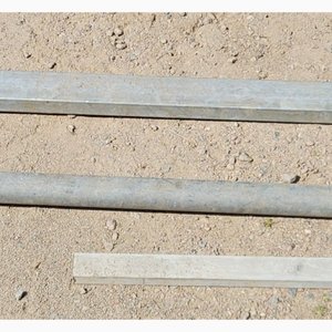 Lote anterior: Lote: regla aluminio, caño galvanizado y perfil