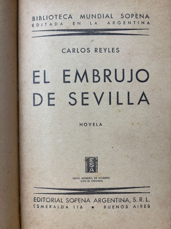 Novelas de Sopena, Reyles y Nervo en Español - imagen 2