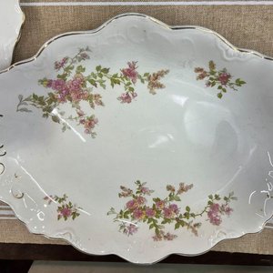 Sopera Johnson Bros England con Fuente Oval Decorada - imagen 4
