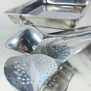 Set de 7 Utensilios de Cocina: Fuente, Espumadera y Cucharón - imagen 3