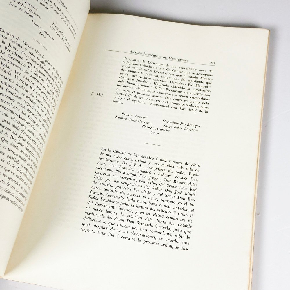 Libro anales históricos de Montevideo tomo 1, 1957 - imagen 2