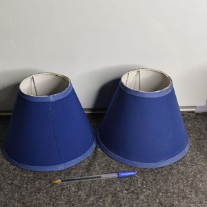 Lote anterior: Juego de 4 Pantallas para Lámpara: 2 Lisas Azules y 2 Estampadas Florales