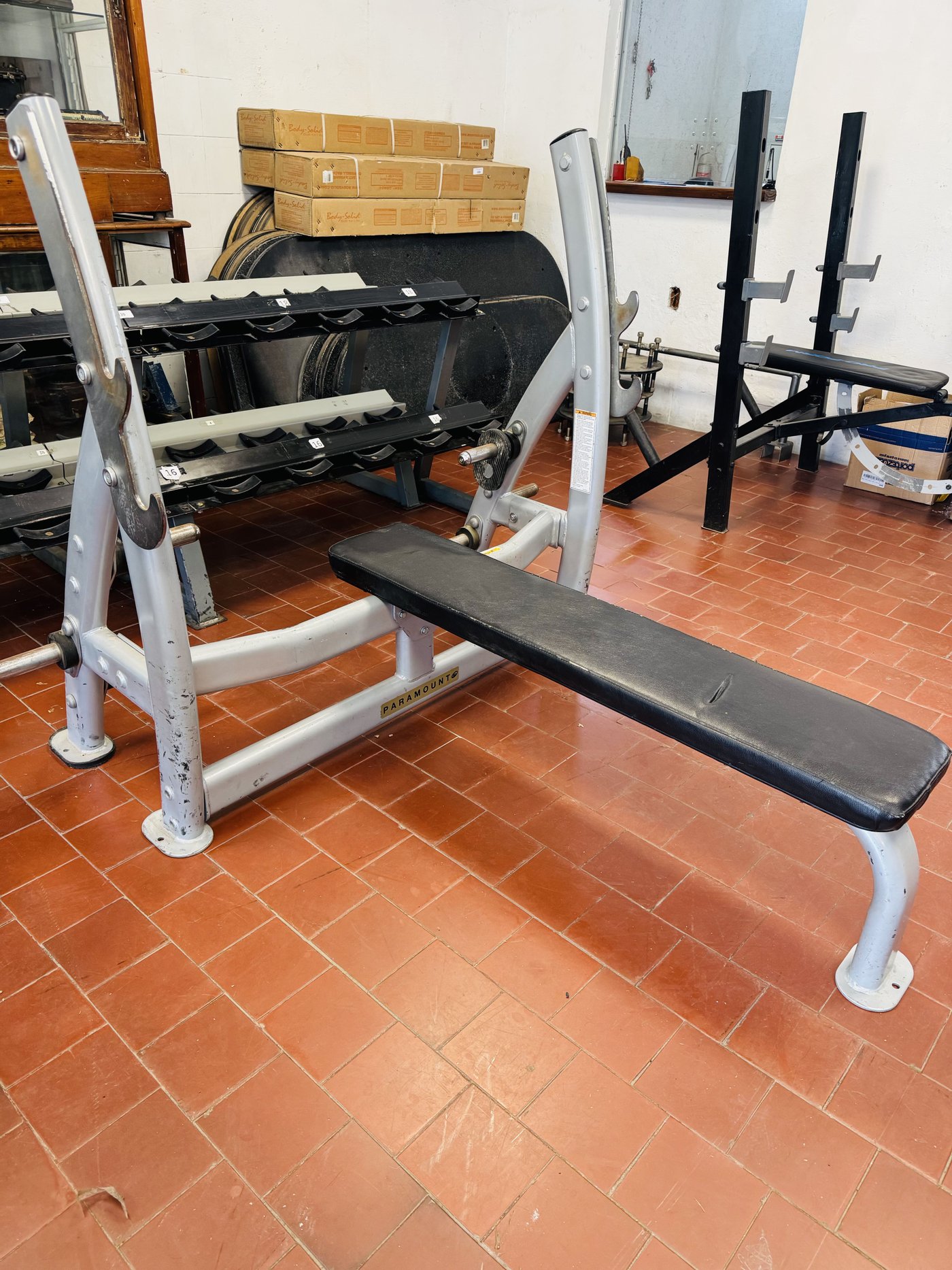 Banco Plano de Gimnasio Paramount Profesional