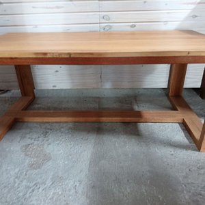 Mesa Ratona Madera Maciza Fundamento Rectangular - imagen 2