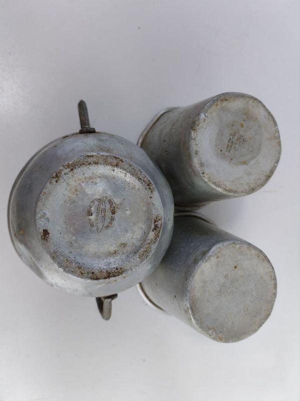 Servicios Antiguos de Aluminio para la Cocina - imagen 4