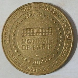 Medalla Monnaie de Paris Ópera Garnier París 2014 - imagen 2