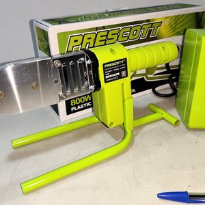 Termofusora Prescott 800W con Accesorios y Valija Metálica Nueva - imagen 4