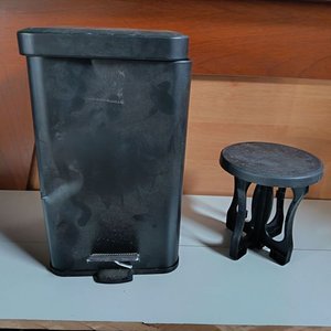 Lote anterior: Porta Residuos Negro con Pedal y Mini Banquito Plegable de PVC