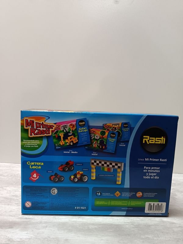 Juguetes para niños: Lote x 2 juegos de bloques Rasti Carrera Loca - imagen 5