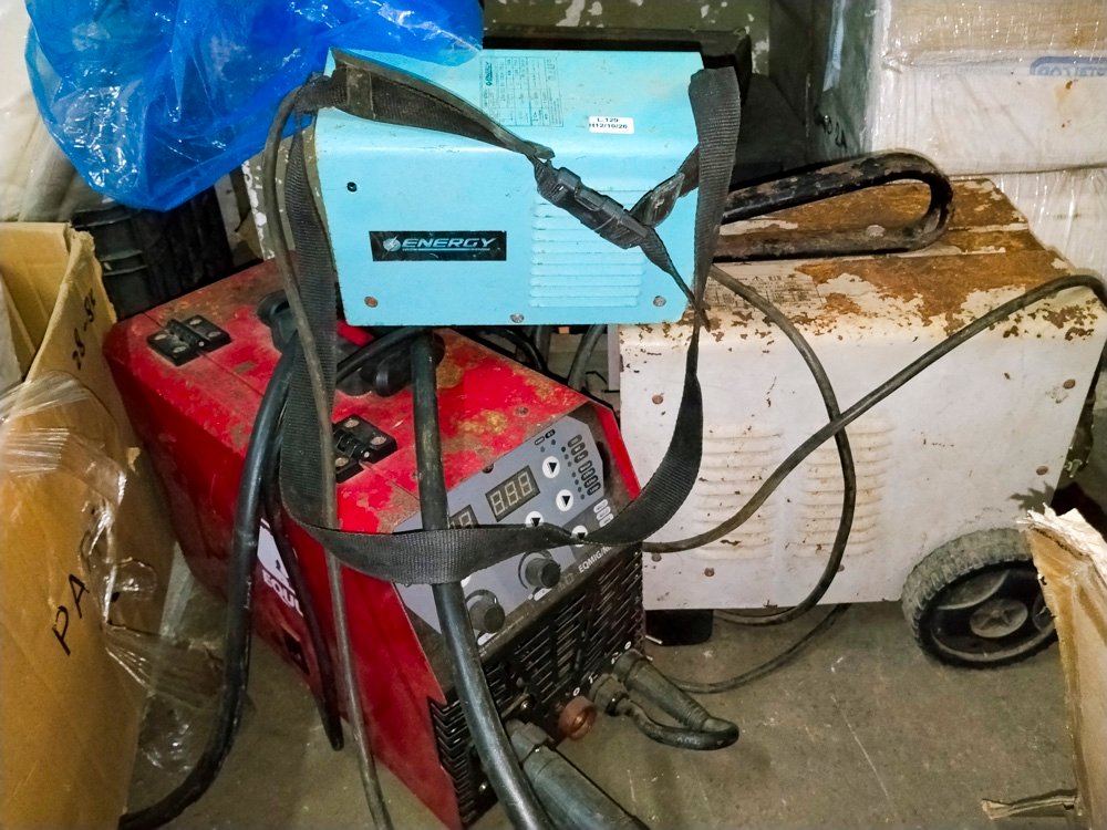 Lote de 3 Soldadoras: Inverter, Mig y Neo