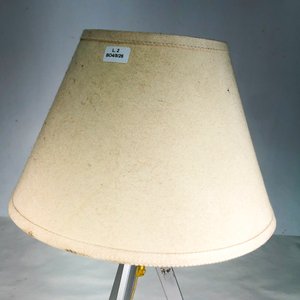Lámpara de Mesa Trípode Metálica con Pantalla Beige - imagen 2