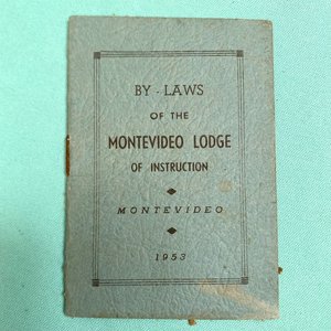 Estatutos Masonería Logia de Instrucción Montevideo 1953 - imagen 2