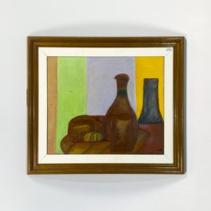 Lote siguiente: Cuadro Óleo "Naturaleza Muerta" por Nilda Poppolo (1996)