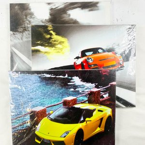Lote anterior: Tres Bastidores Decorativos con Motivos de Autos Deportivos