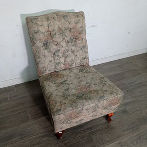 Butaca de 1 Cuerpo con Tapizado Floral Vintage - imagen 2
