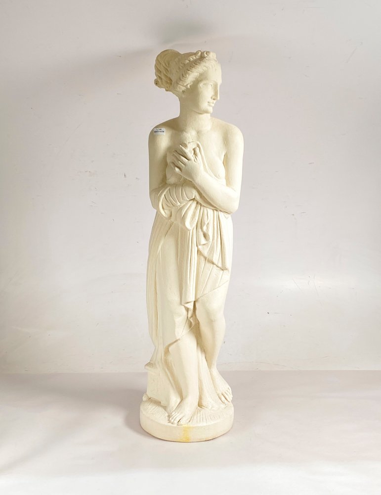 Escultura de Jardín Estilo Romano "Dama" en PVC, 85 cm