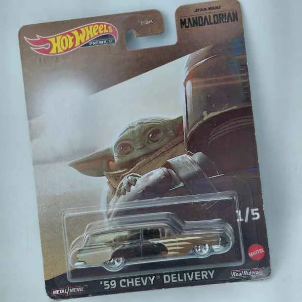 Lote siguiente: Star Wars Mandalorian Hot Wheels Chevy 59 Colección